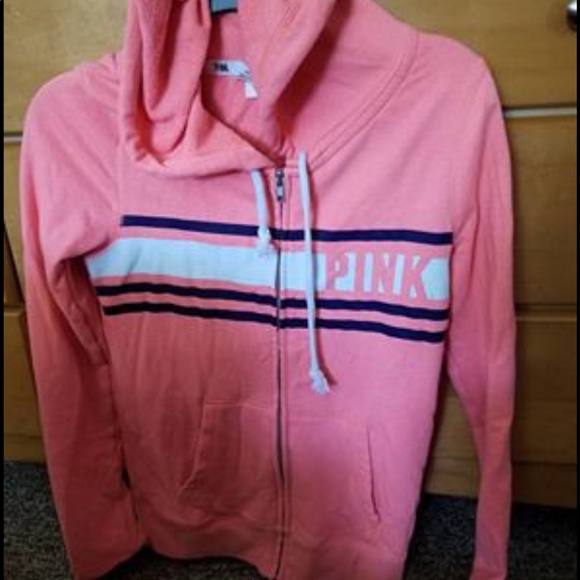 VS pink zip up hoodie - Picture 1 of 3